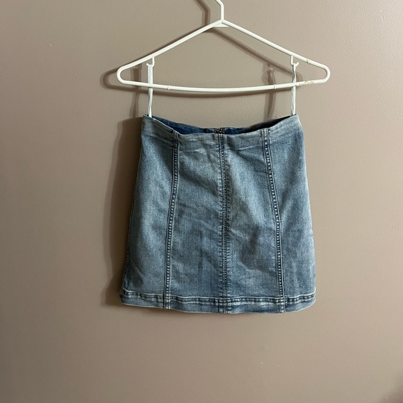 Free people denim skirt - Picture 1 of 3